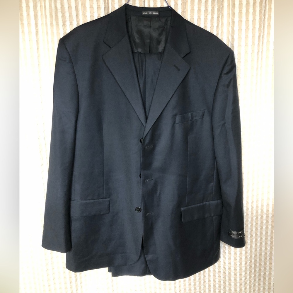 Milano Moda navy suit